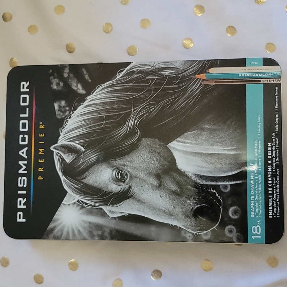 Unused Prismacolor Graphite Drawing Set